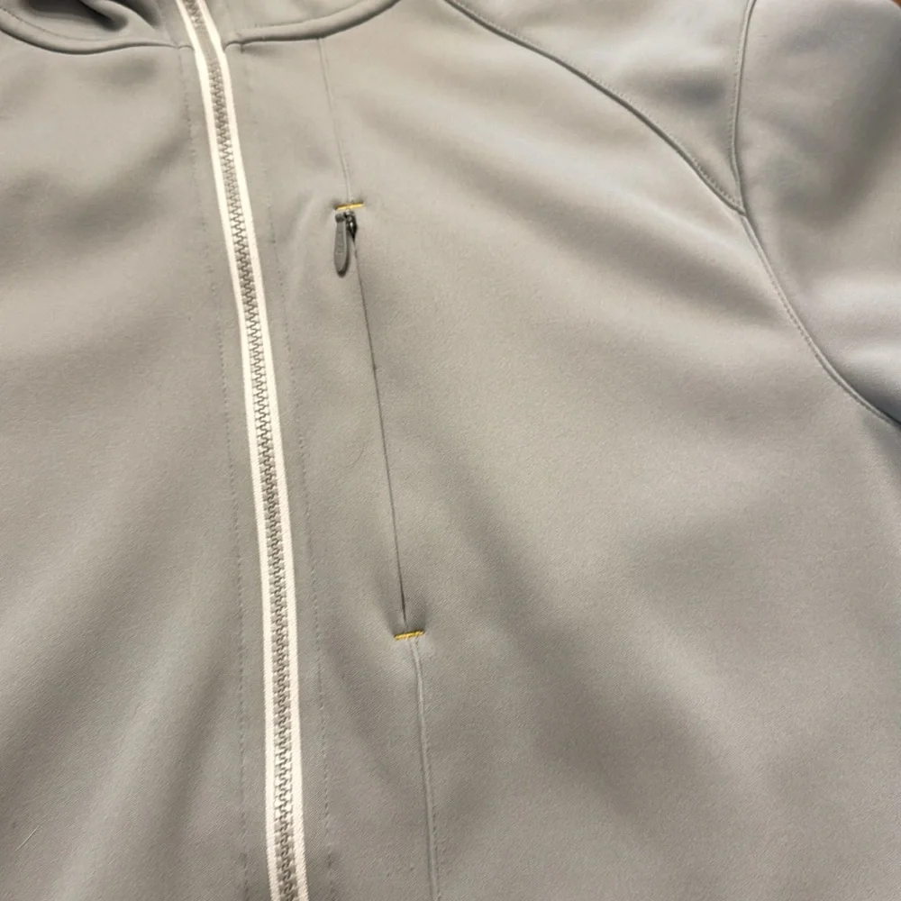 Sims Ultimate Equipment Full Zip Hoodie Jacket Size Large Fleece Lined Gray